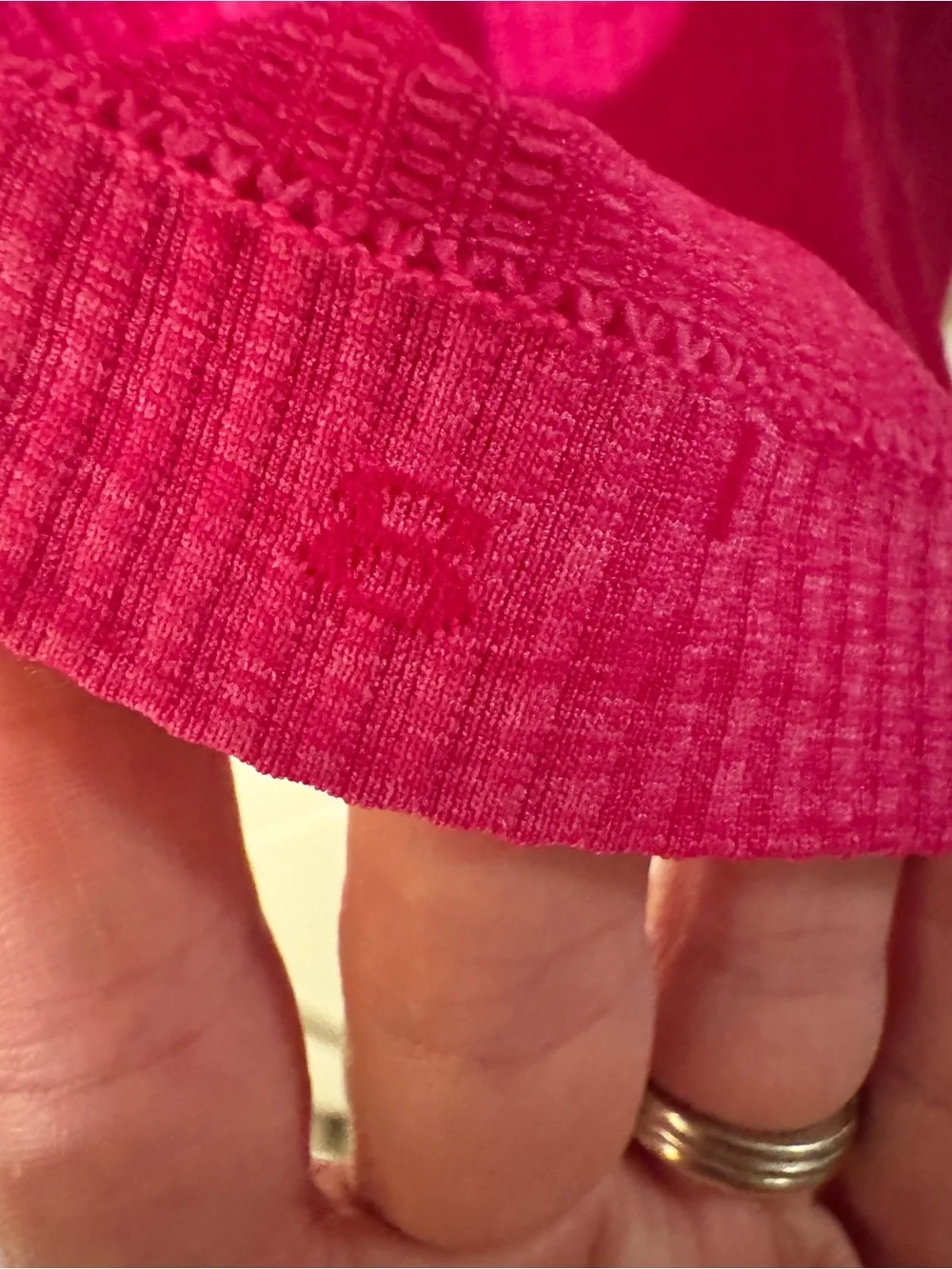 NWOT Lululemon Ebb to Street Tank in Pink Flare, Size 8